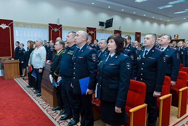 Заседание коллегии УМВД региона прошло сегодня в Оренбурге
